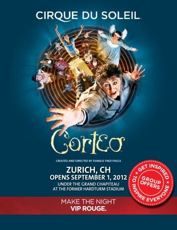 ZURICH, CH - Cirque du Soleil