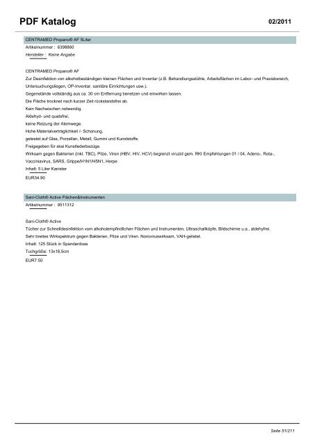 PDF Katalog - Bs Rescue Shop Medizin&Rettungstechnik