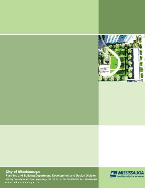 GDS-Standards-revised Sept 2012.pub - City of Mississauga