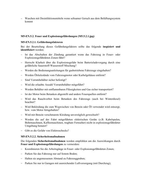 M5-EN.5. FEUER, EXPLOSIONEN, BIOLOGISCHE, UND ...