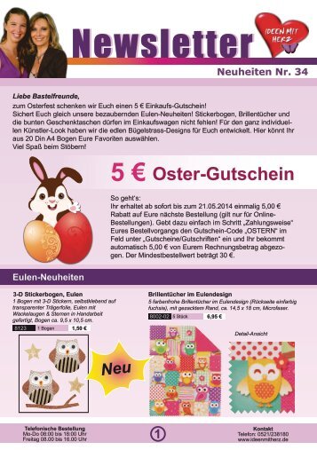 Ideen mit Herz Newsletter Nr. 34