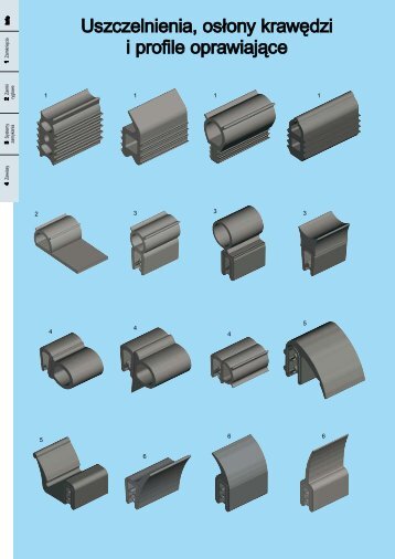 Uszczelnienia, osÅony krawÄdzi i profile ... - EMKA Beschlagteile