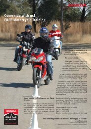 Come ride with us! FREE Motorcycle Training