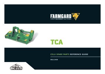 CELLI SPARE PARTS REFERENCE GUIDE - Farmgard