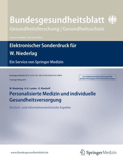 Bundesgesundheitsblatt Gesundheitsforschung | Gesundheitsschutz