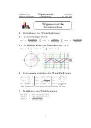 Trigonometrie - Hattendoerfer.de
