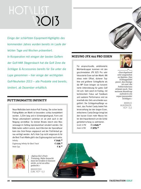 Faszination Golf, Ausgabe 05/2012