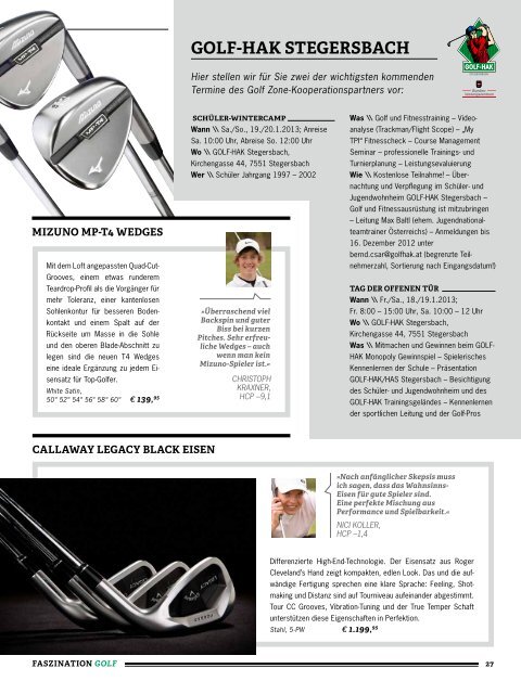 Faszination Golf, Ausgabe 05/2012