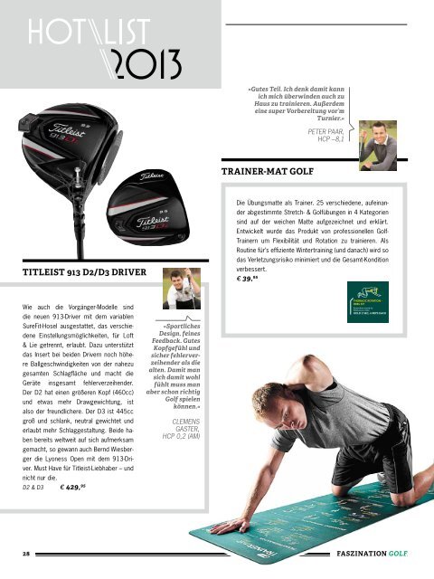 Faszination Golf, Ausgabe 05/2012