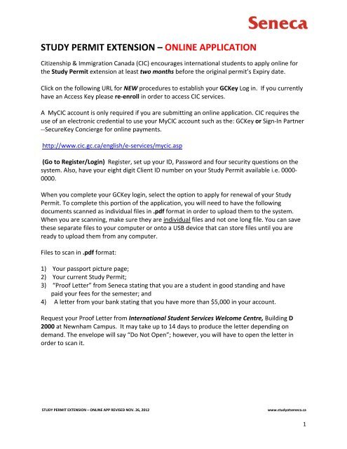 Seneca Application