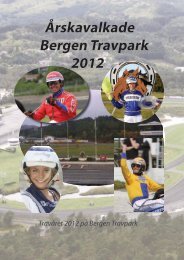 Årskavalkade Bergen Travpark 2012 - Norsk Rikstoto