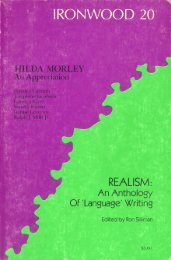 Realism: An Anthology of 'Language' Writing