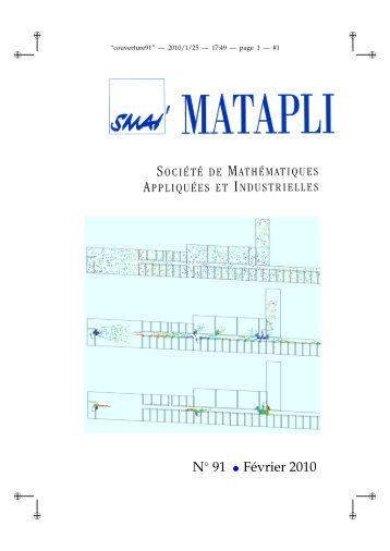 NumÃ©ro 91 - SMAI - Emath.fr