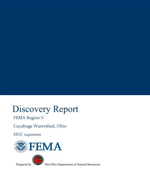 Discovery Report - Ohio Department of Natural Resources