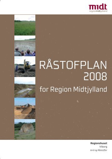 Råstofplan 2008 - Region Midtjylland