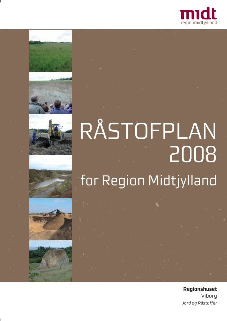 Råstofplan 2008 - Region Midtjylland