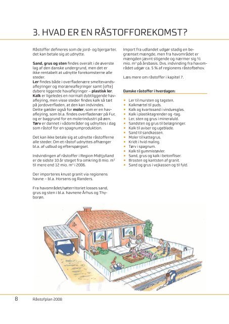 Råstofplan 2008 - Region Midtjylland