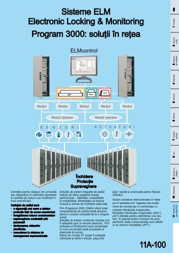 Sisteme ELM Electronic Locking & Monitoring ... - EMKA Beschlagteile