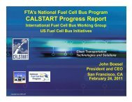 CALSTART NFCBP Update - International Fuel Cell Bus Collaborative