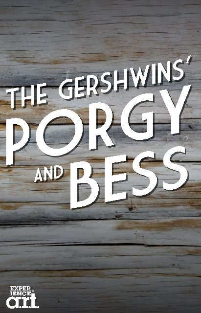 Porgy and Bess Program [pdf] - American Repertory Theater