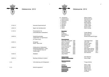 Gildejahr 2012 im PDF Format - Bürger-Schützen-Gilde von 1380
