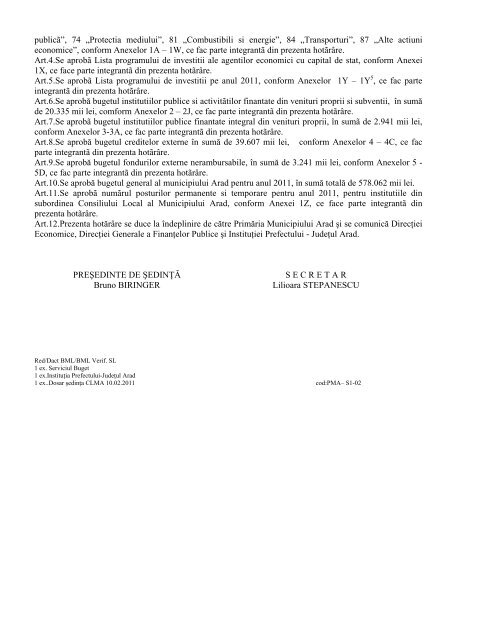 Vizualizare PDF - Primaria Municipiului Arad
