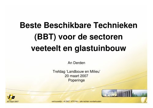 BBT - Provincie West-Vlaanderen