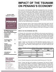impact of the tsunami on penang's economy - Penang Institute