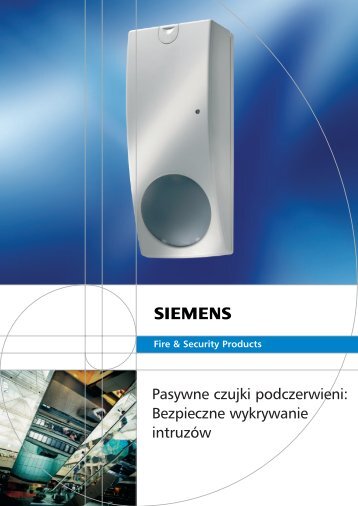 Pasywne czujki Siemens.pdf - ID Electronics Sp. z oo