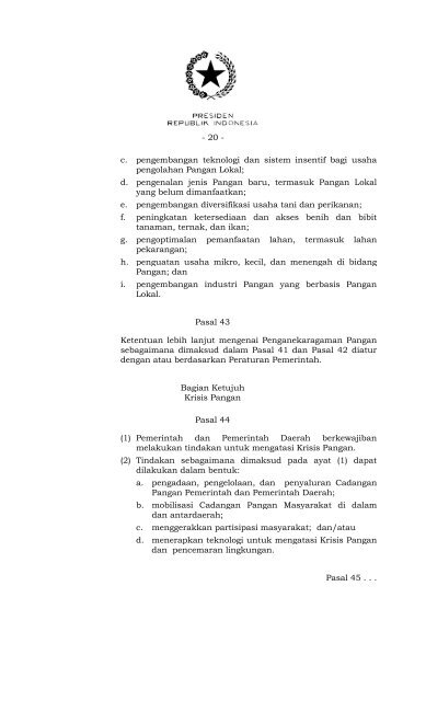 undang-undang republik indonesia nomor 18 tahun 2012 tentang ...