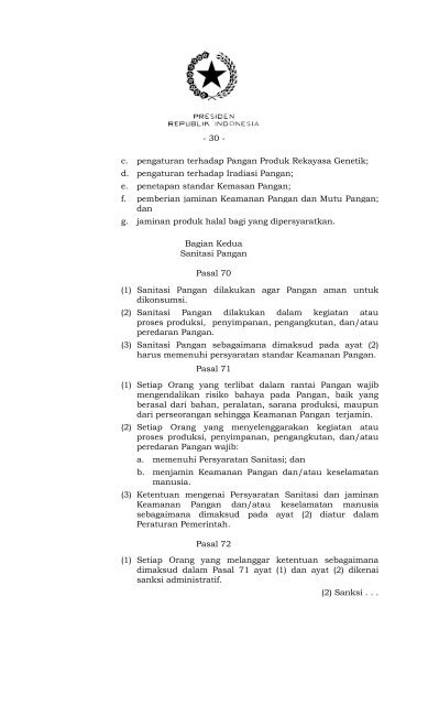 undang-undang republik indonesia nomor 18 tahun 2012 tentang ...