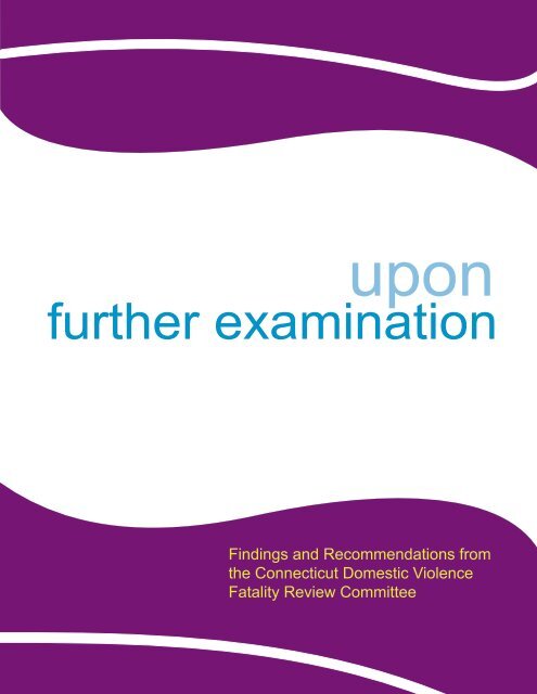 Connecticut Domestic Violence Fatality Review Committee