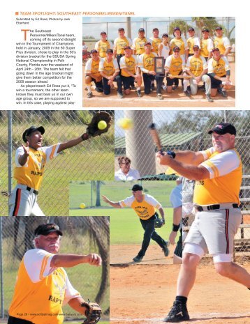 team spotlight: southeast personnel/miken/tanel - Softball Magazine