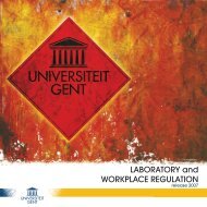 LABORATORY and WORKPLACE REGULATION - DMBR