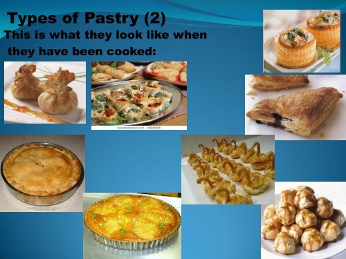 Types of Pastry - Kingsdown School