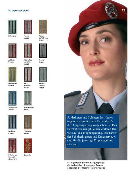 Die Uniformen der Bundeswehr ( PDF , 1,5 MB