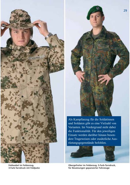 Die Uniformen der Bundeswehr ( PDF , 1,5 MB