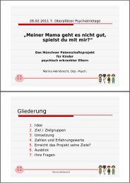 Download zum Referat - Sozialpsychiatrie Oberpfalz