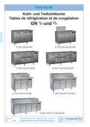 gastronorm 1/1 - F. Zaugg AG, Thun