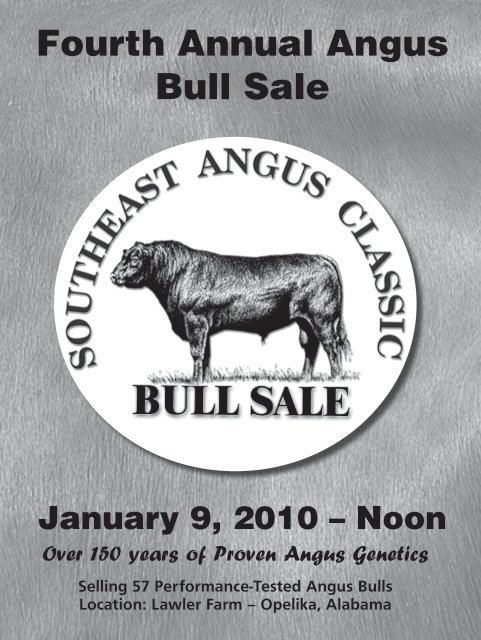 Fourth Annual Angus Bull Sale - Angus Journal