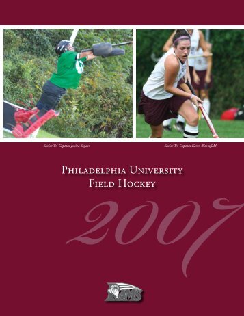 2007Philadelphia University Field Hockey