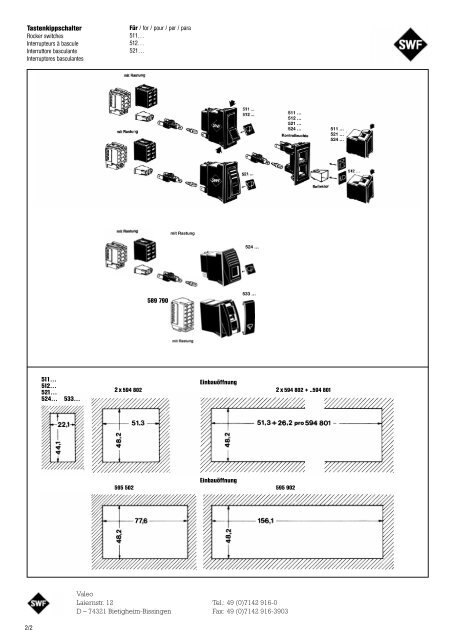 Swf - Interrupteurs (pdf) - Krautli
