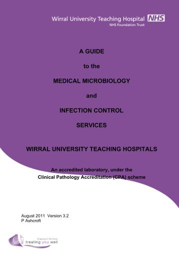Wirral Medical Microbiology document - Wirral University Teaching ...
