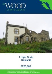 1 High Grain Cowshill £225,000 - JW  Wood