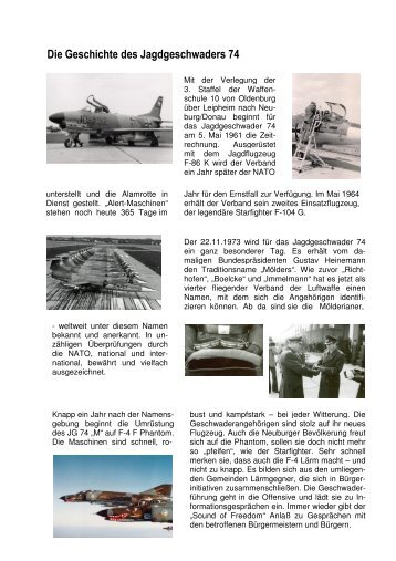 Die Geschichte des JG 74 von Ulrich Mocka - Fliesstext10