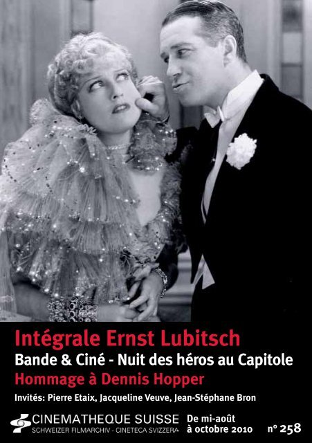 Bulletin nÂ°258 - CinÃ©mathÃ¨que suisse