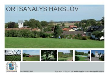 Ortsanalys HÃ¤rslÃ¶v [7,2 Mb pdf] - Landskrona kommun