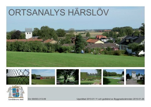 Ortsanalys HÃ¤rslÃ¶v [7,2 Mb pdf] - Landskrona kommun