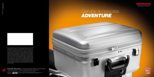 Accessories Brochure - Honda