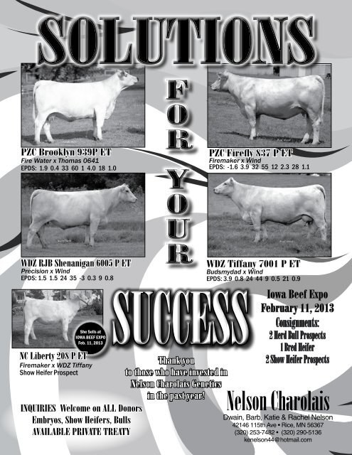 Minnesota / Wisconsin Charolais Association - American ...